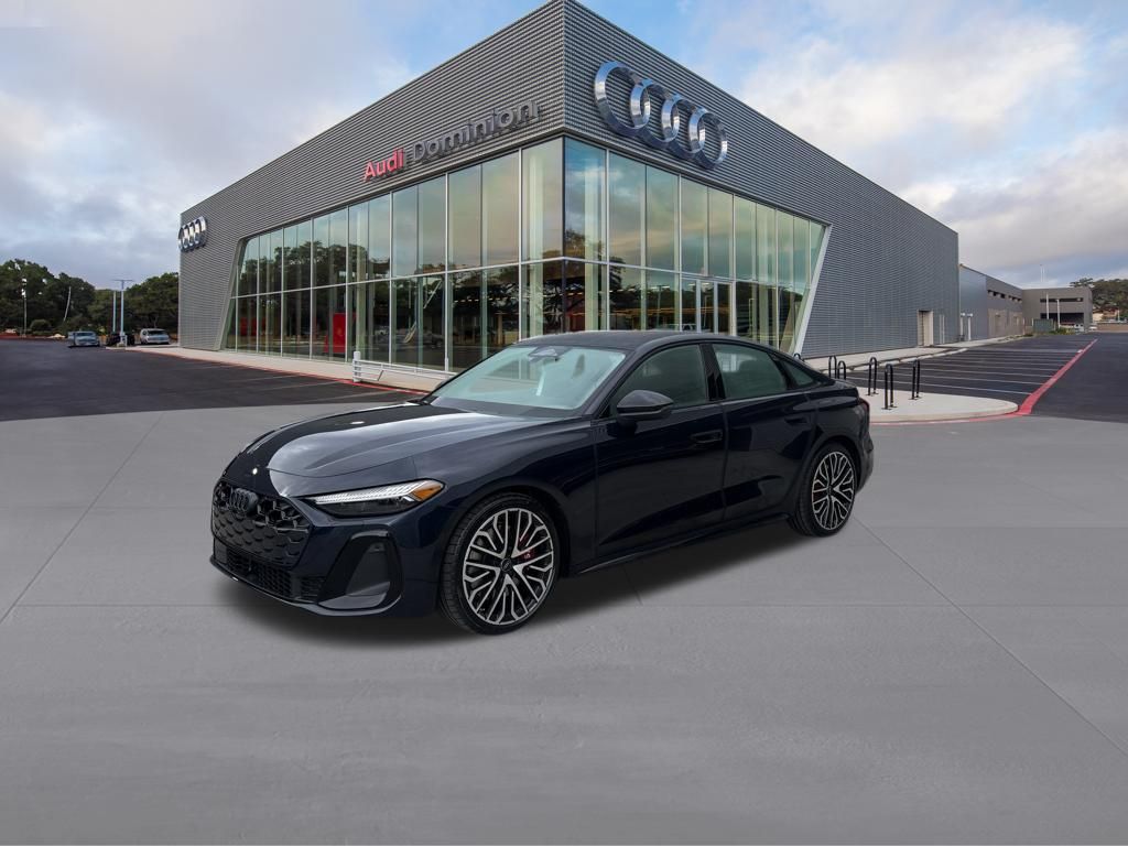 Firmament Blue Metallic 2026 Audi S5 quattro Prestige TFSI Sedan All-Wheel Drive 7-Speed Automatic