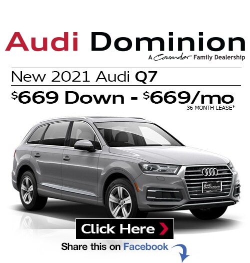 New 2021 Audi Q7 at Audi Dominion