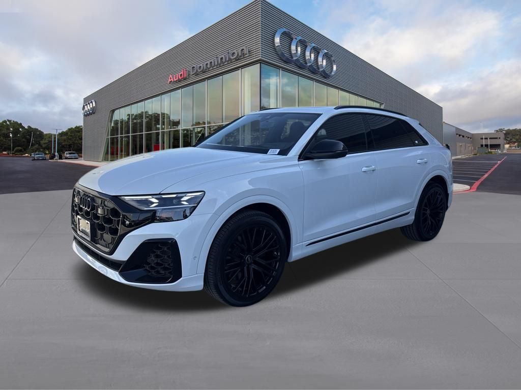 Glacier White Metallic 2026 Audi SQ8 SUV / Crossover All-Wheel Drive 8-Speed Automatic