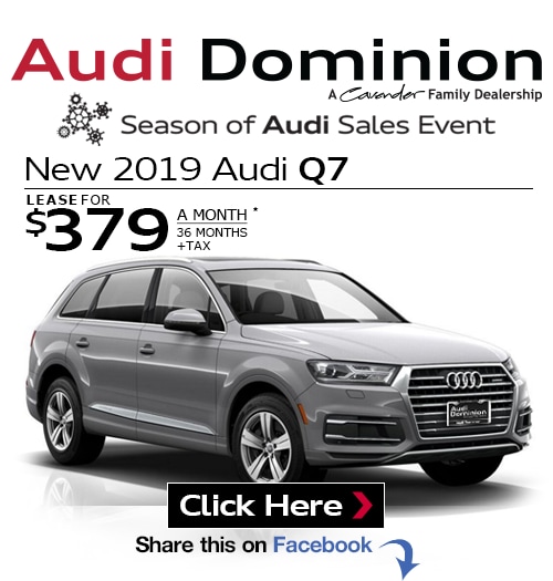 New 2019 Audi Q7 at Audi Dominion