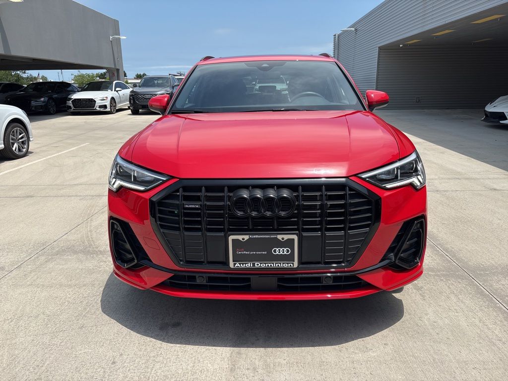 Certified 2025 Audi Q3 S Line Premium with VIN WA1DECF38S1011678 for sale in San Antonio, TX