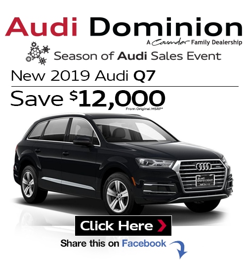 New 2019 Audi Q7 at Audi Dominion