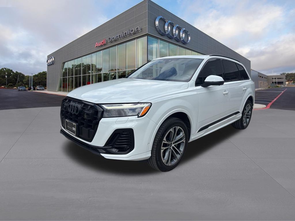 Glacier White Metallic 2025 Audi Q7 quattro Premium Plus 45 TFSI SUV / Crossover All-Wheel Drive 8-Speed Automatic