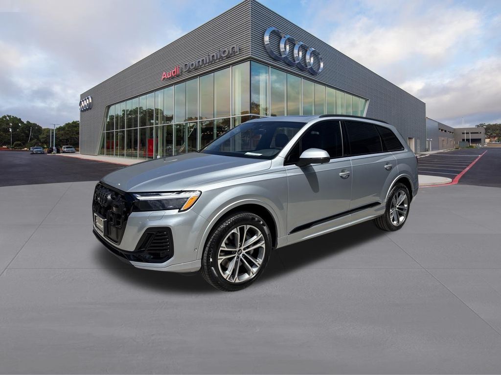 Satellite Silver Metallic 2026 Audi Q7 SUV / Crossover All-Wheel Drive 8-Speed Automatic