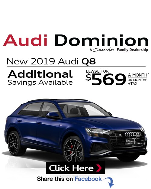 New 2019 Audi Q8 at Audi Dominion