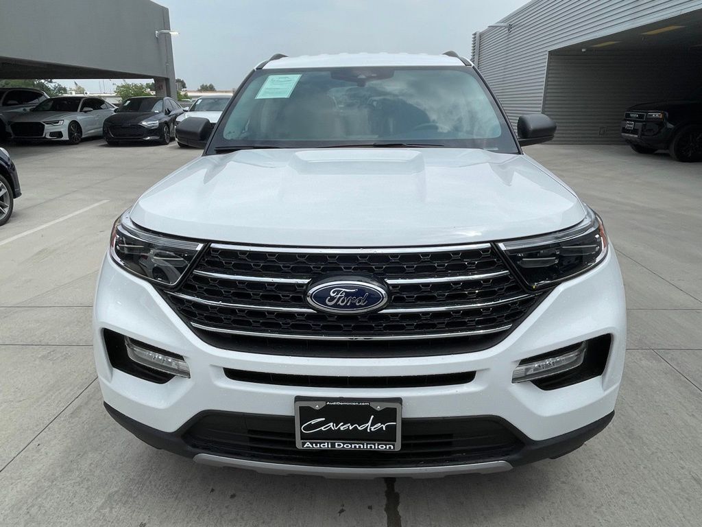 Used 2023 Ford Explorer XLT with VIN 1FMSK8DH8PGB68998 for sale in San Antonio, TX