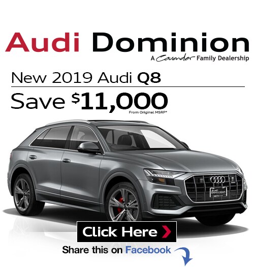 New 2019 Audi Q8 at Audi Dominion