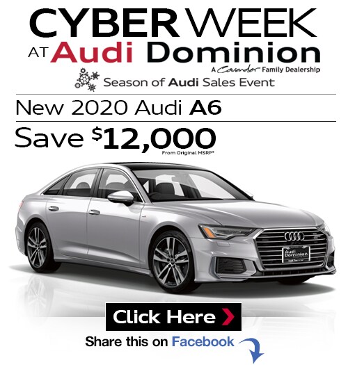 New 2020 Audi A6 at Audi Dominion