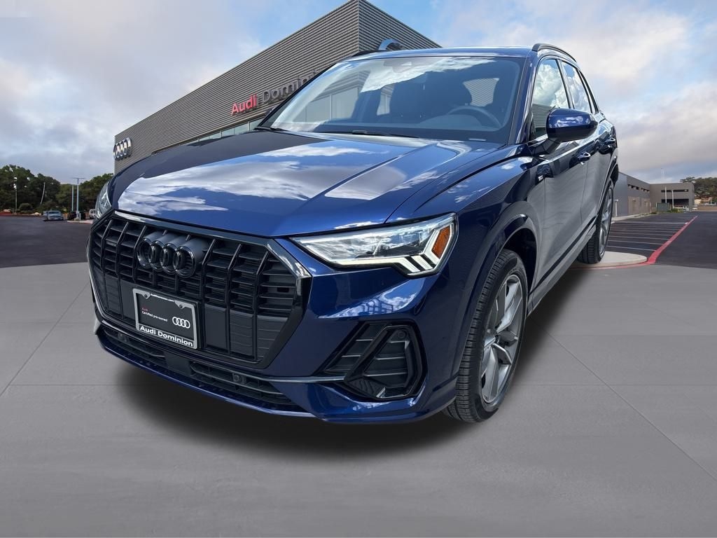 Certified 2025 Audi Q3 Premium S Line Black Optics quattro SUV