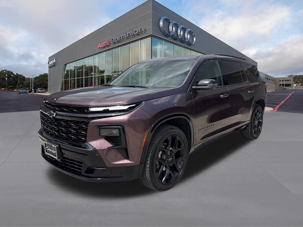 Stardust Metallic 2025 Chevrolet Traverse RS AWD SUV / Crossover Four-Wheel Drive 8-Speed Automatic