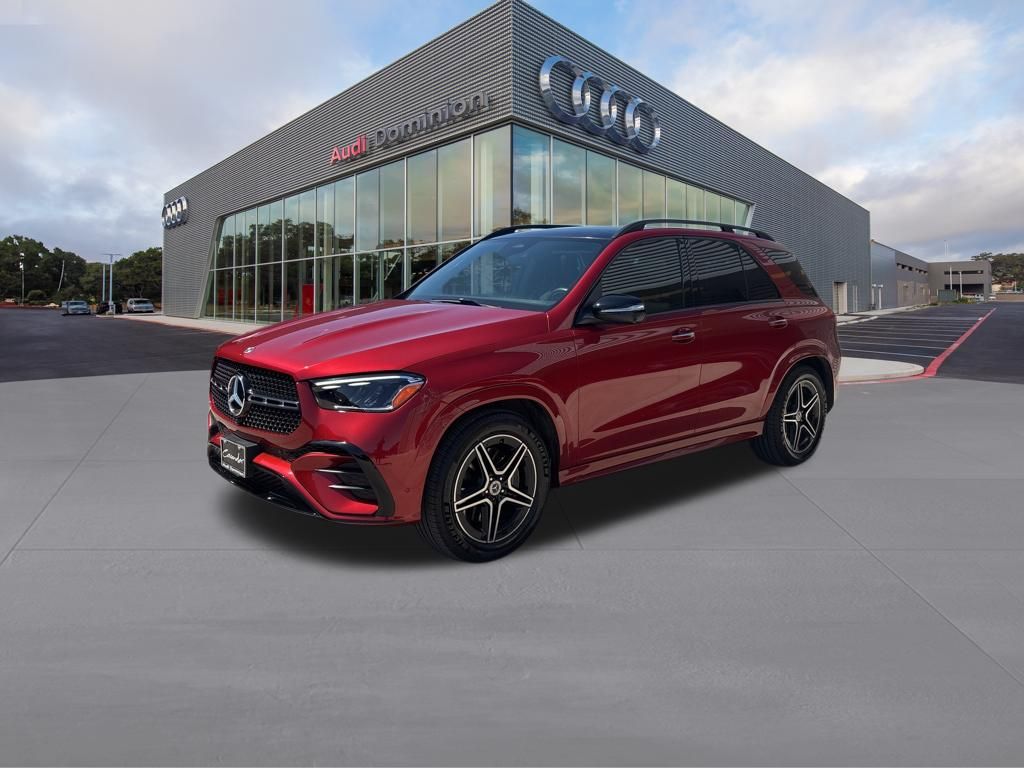 Manufaktur Cardinal Red Metallic 2025 Mercedes-Benz GLE 350 4MATIC SUV / Crossover All-Wheel Drive 9-Speed Automatic
