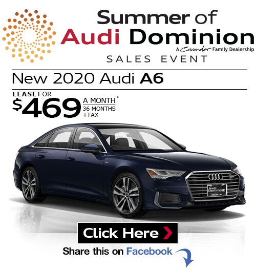 New 2019 Audi A6 at Audi Dominion