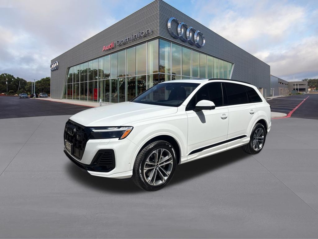 Carrara White 2026 Audi Q7 SUV / Crossover All-Wheel Drive 8-Speed Automatic