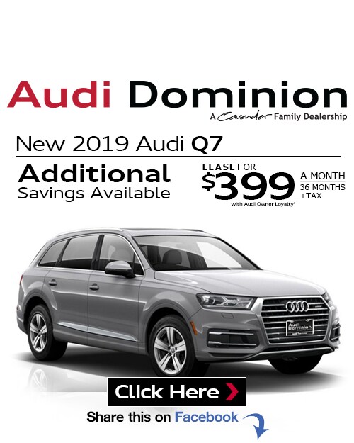 New 2019 Audi Q7 at Audi Dominion