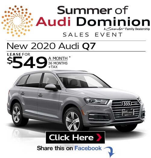 New 2019 Audi Q7 at Audi Dominion