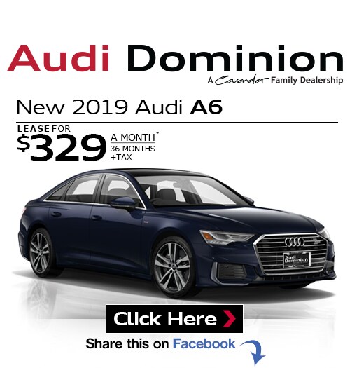 New 2019 Audi A6 at Audi Dominion