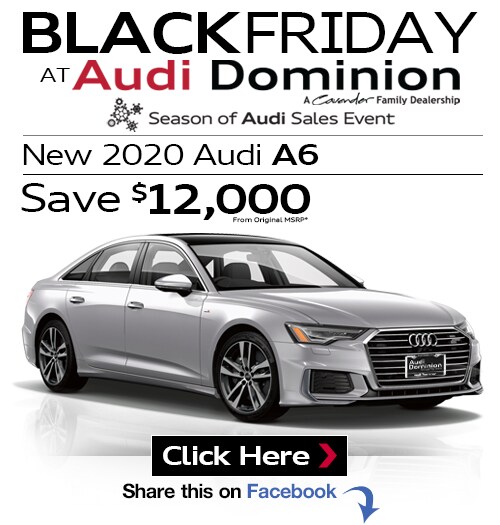 New 2020 Audi A6 at Audi Dominion