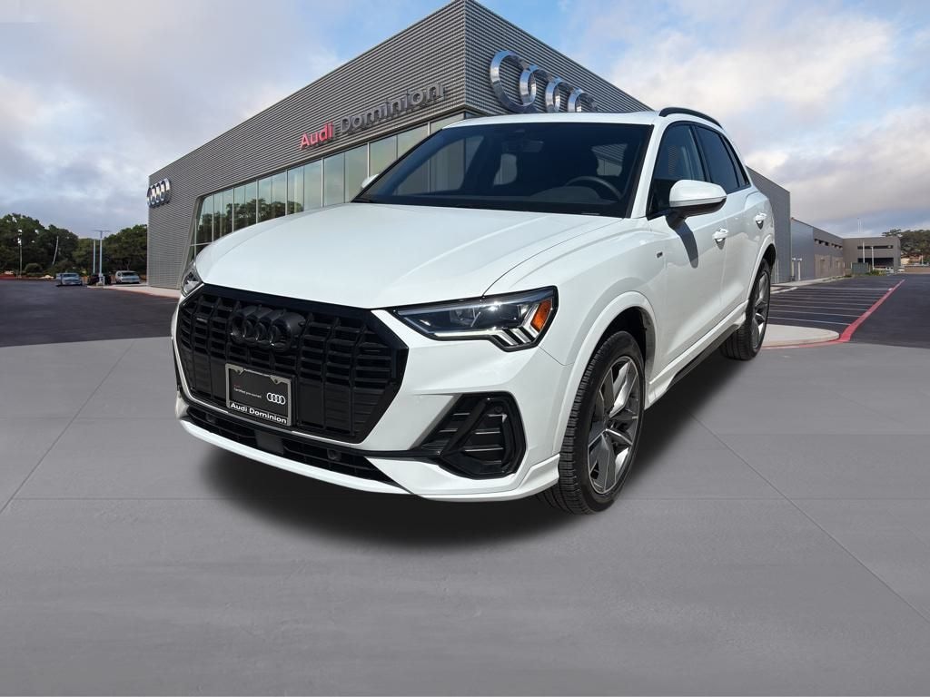 Certified 2025 Audi Q3 Premium S Line Black Optics quattro SUV