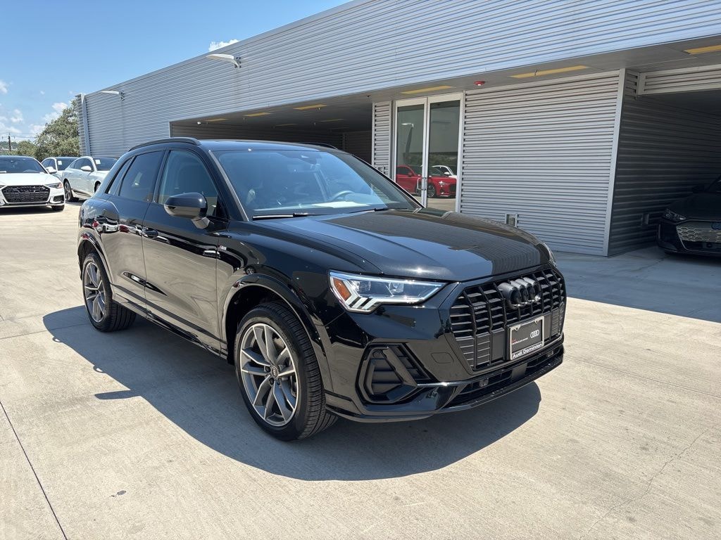 Certified 2025 Audi Q3 Premium S Line Black Optics quattro SUV
