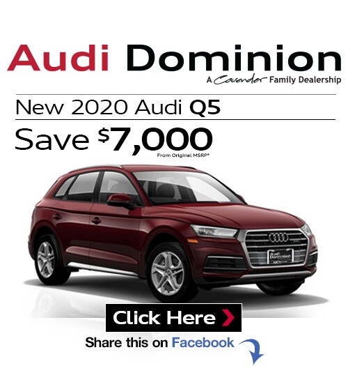 New 2019 Audi Q5 at Audi Dominion