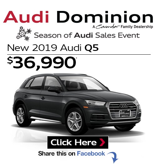 New 2019 Audi Q5 at Audi Dominion