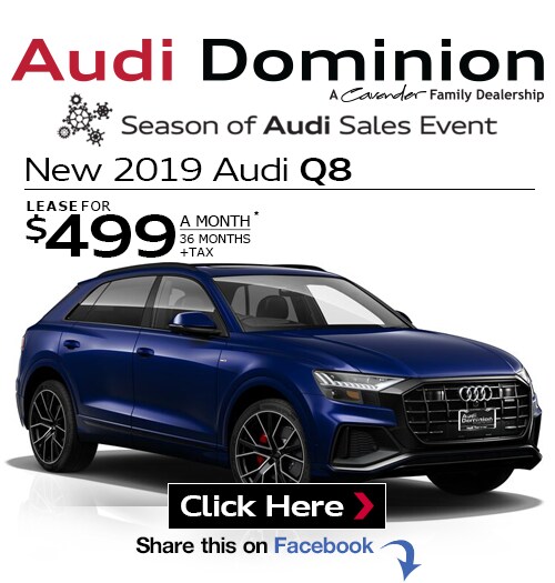 New 2019 Audi Q8 at Audi Dominion