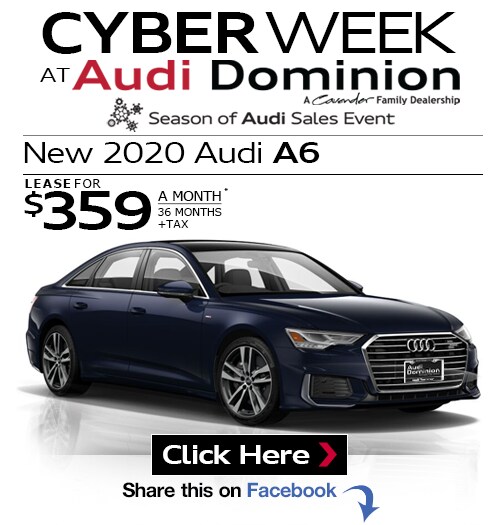 New 2020 Audi A6 at Audi Dominion
