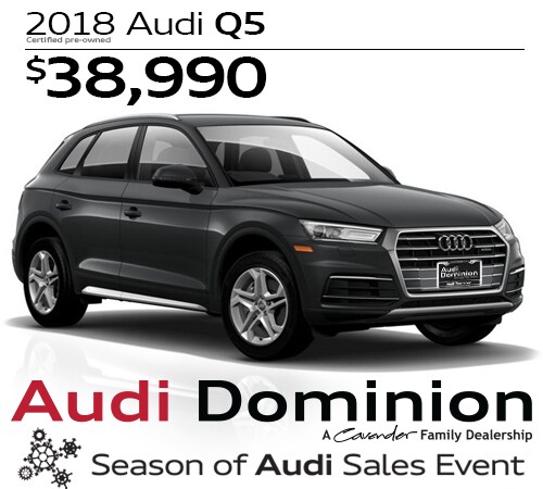 New 2018 Audi A8 at Audi Dominion