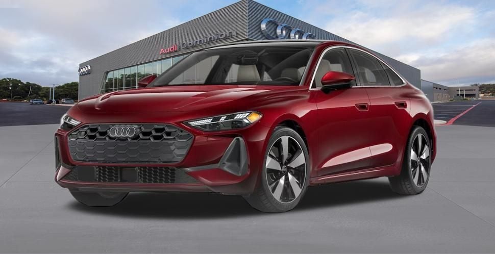 Grenadine Red Metallic 2025 Audi A5 quattro 45 TFSI Sedan Sedan 7-Speed Automatic