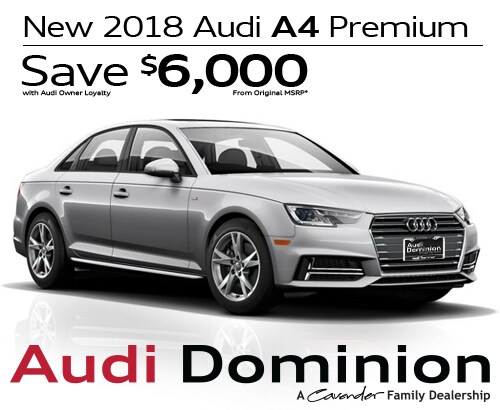 New 2018 Audi A8 at Audi Dominion