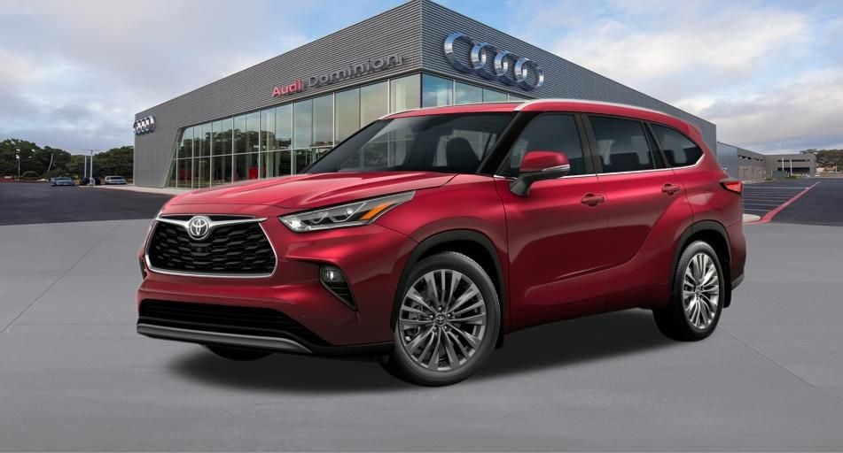 Red (Ruby Flare Pearl) 2022 Toyota Highlander SUV / Crossover Front-Wheel Drive 8-Speed Automatic