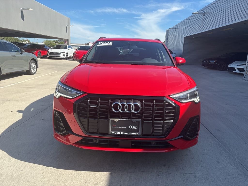 Certified 2025 Audi Q3 Premium S Line Convenience Black Optics quattro SUV