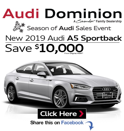 New 2019 Audi A6 at Audi Dominion