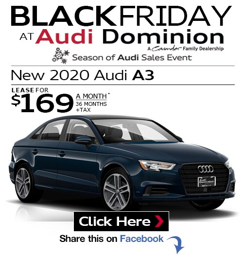 New 2020 Audi A3 at Audi Dominion