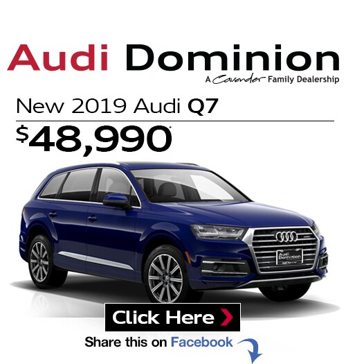 New 2019 Audi Q7 at Audi Dominion
