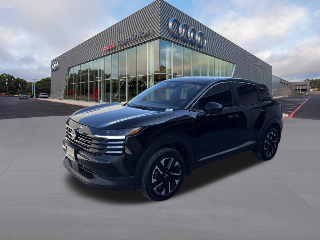 Super Black 2025 Nissan Kicks SUV / Crossover All-Wheel Drive Continuously Variable Transmission