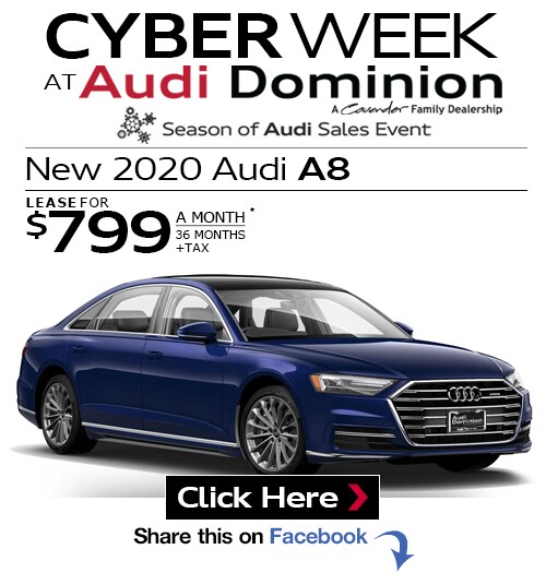 New 2020 Audi A8 at Audi Dominion