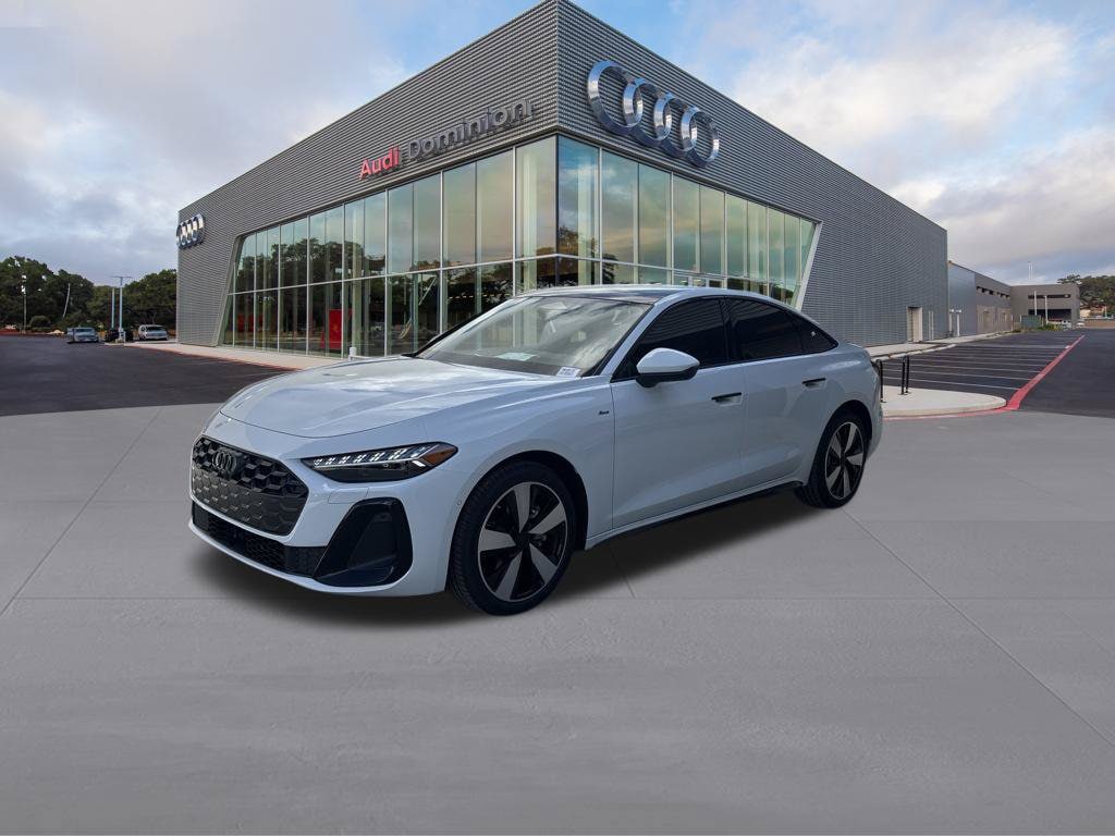 Glacier White Metallic 2026 Audi A5 Sedan All-Wheel Drive 7-Speed Automatic