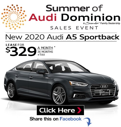 New 2019 Audi A5 at Audi Dominion