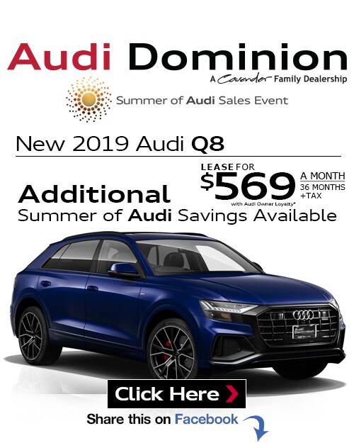New 2019 Audi Q8 at Audi Dominion
