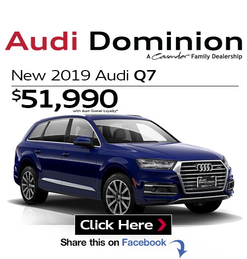 New 2019 Audi Q7 at Audi Dominion