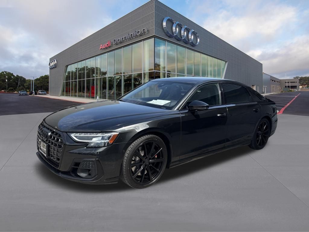 Vesuvius Gray Metallic 2023 Audi S8 Sedan All-Wheel Drive 8-Speed Automatic
