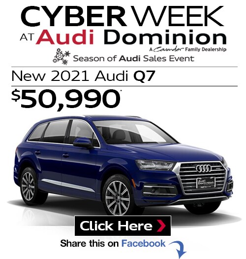 New 2021 Audi Q7 at Audi Dominion