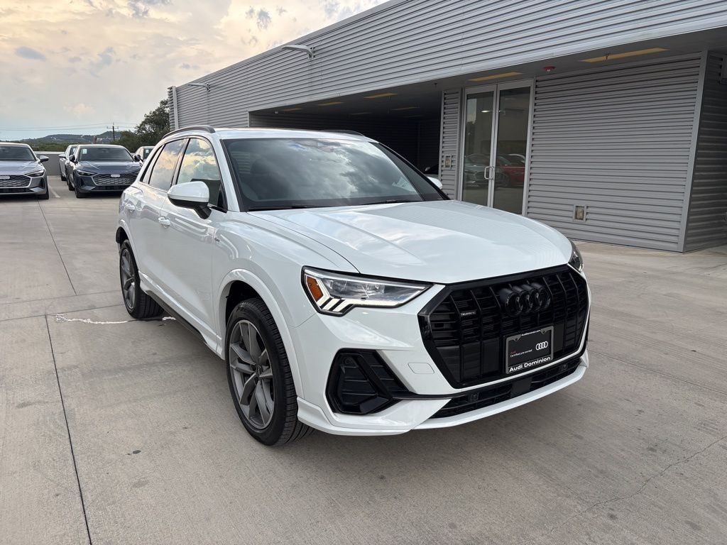 Certified 2025 Audi Q3 Premium S Line Convenience Black Optics quattro SUV