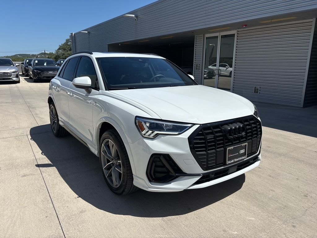 Certified 2025 Audi Q3 Premium S Line Black Optics quattro SUV