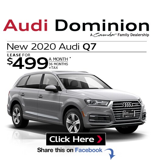 New 2019 Audi Q7 at Audi Dominion