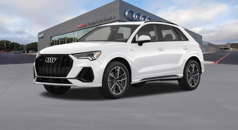 Glacier White Metallic 2024 Audi Q3 SUV / Crossover All-Wheel Drive 8-Speed Automatic