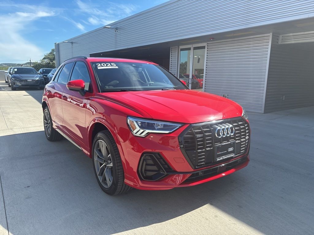 Certified 2025 Audi Q3 Premium S Line Convenience Black Optics quattro SUV