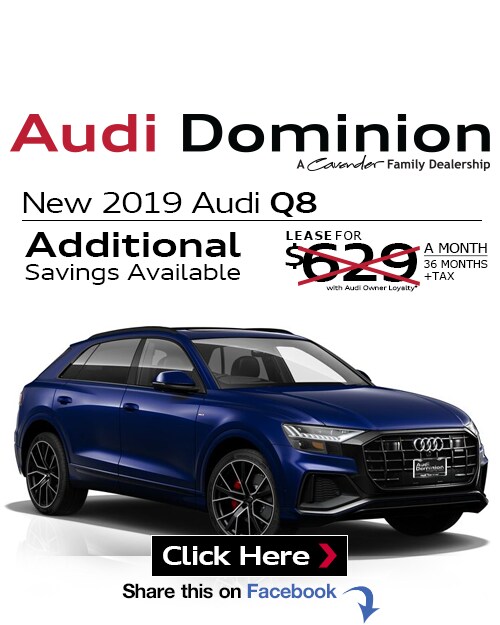 New 2019 Audi Q8 at Audi Dominion