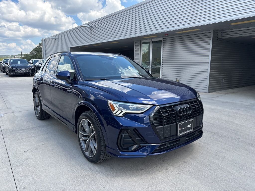 Certified 2025 Audi Q3 Premium S Line Black Optics quattro SUV
